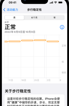 红古iPhone手机维修如何在iPhone开启'步行稳定性通知'