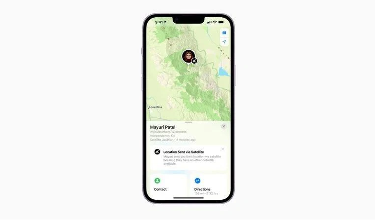 红古苹果14维修分享iPhone14系列中 FindMy功能通过卫星分享位置方法教程 