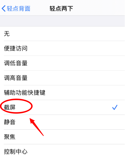 红古苹果手机维修分享iPhone12如何启用双击截屏 
